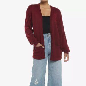 Hot Topic Marvel WandaVision Scarlet Witch Open Front Cardigan Sz3X